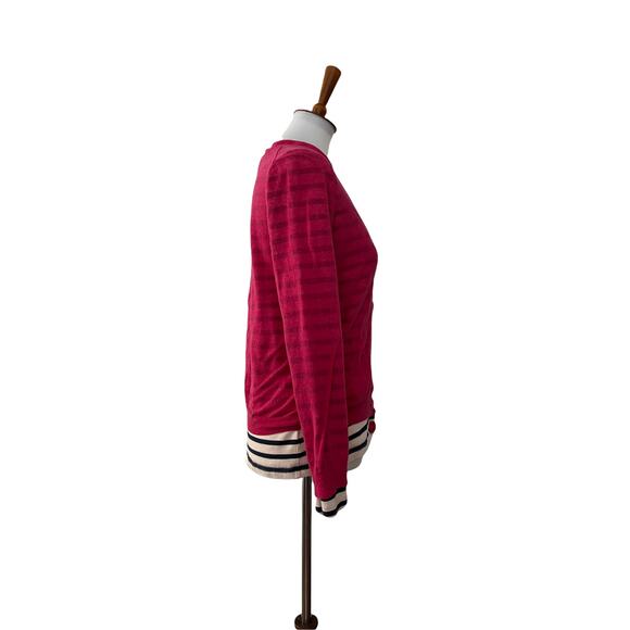 Marc Jacobs Womens Cardigan Button Up Long Sleeve Pink S Small - Picture 3 of 6